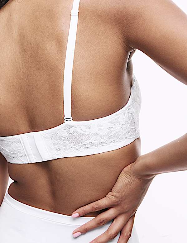 Lace Wired Bandeau Bra