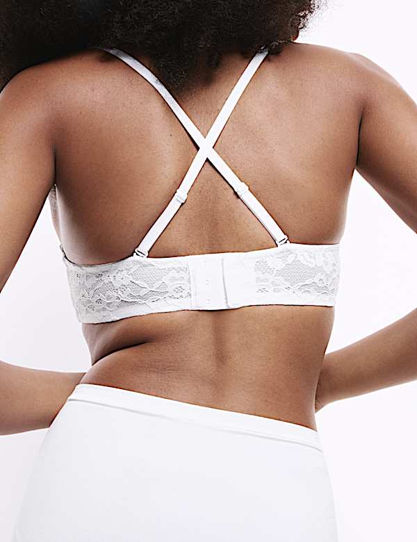 Lace Wired Bandeau Bra