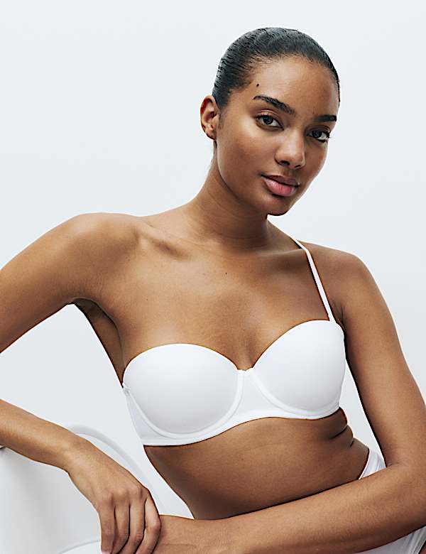 Set van 2 strapless-beha&rsquo;s met beugel (A-E) - BE