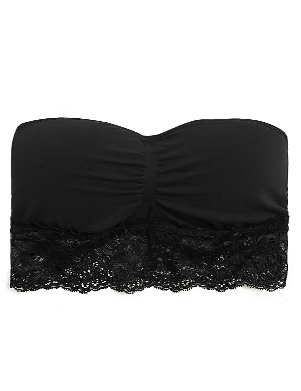 Lace Bandeau Strapless Bra