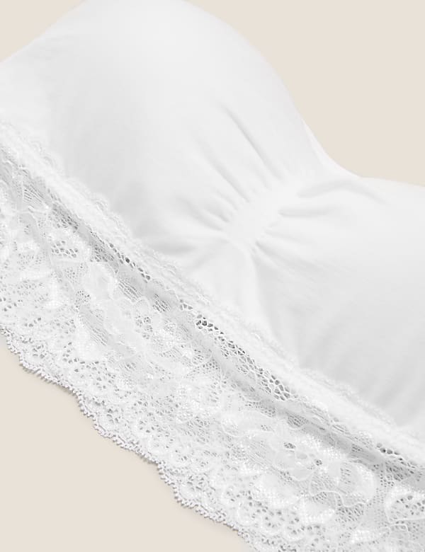 Lace Bandeau Strapless Bra