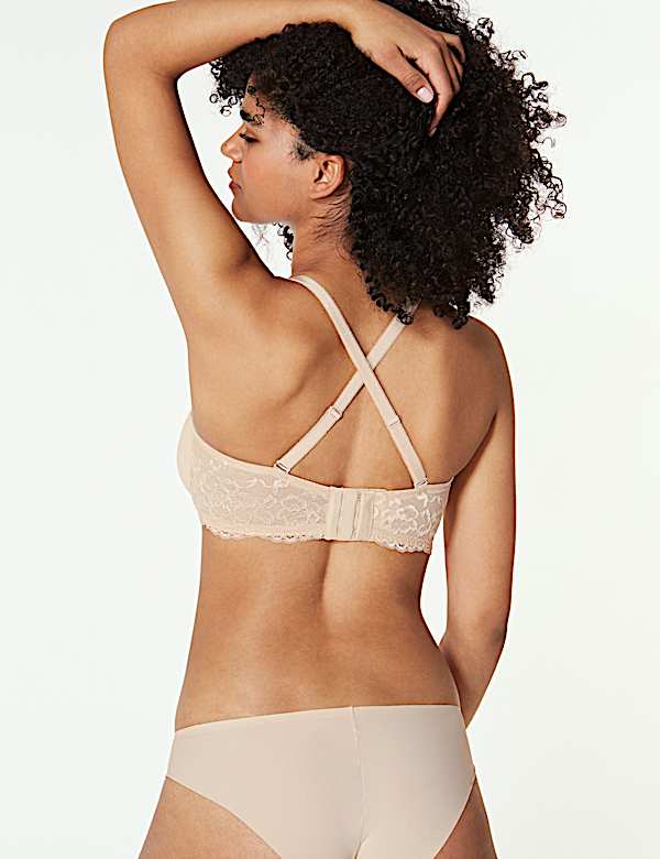 2pk Non-Padded Strapless Bras A-D