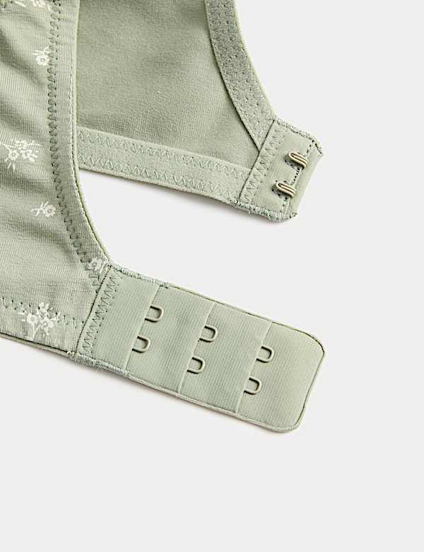 3pk Cotton Non Wired Full Cup T-Shirt Bra A-E