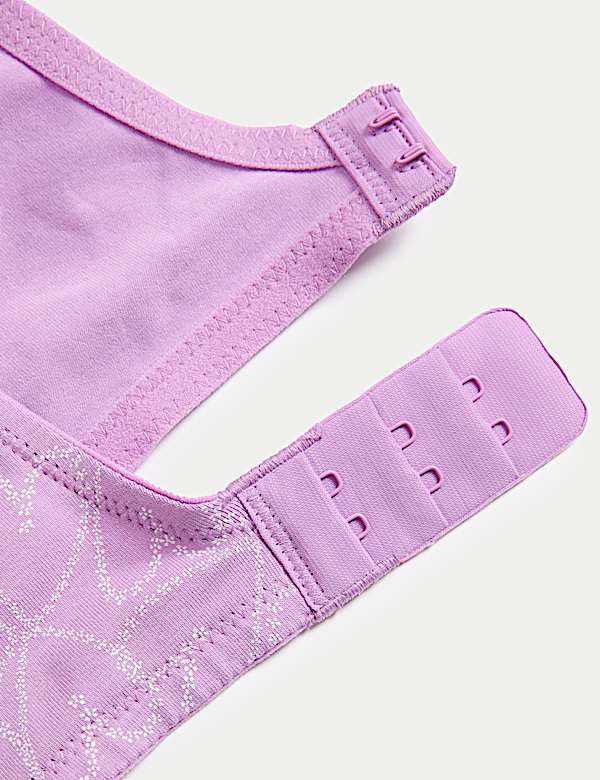 3pk Cotton Rich Non Wired T-Shirt Bras (A-E)