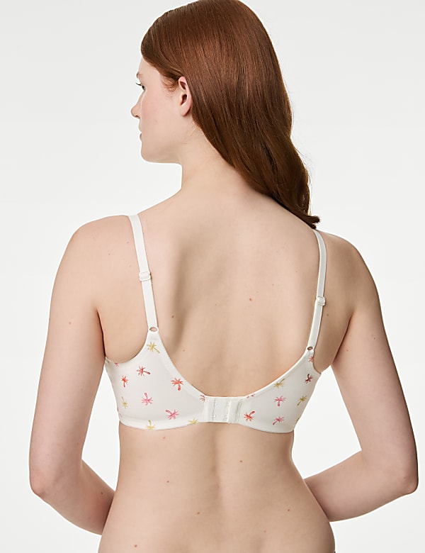 3pk Cotton Rich Non Wired T-Shirt Bras (A-E)