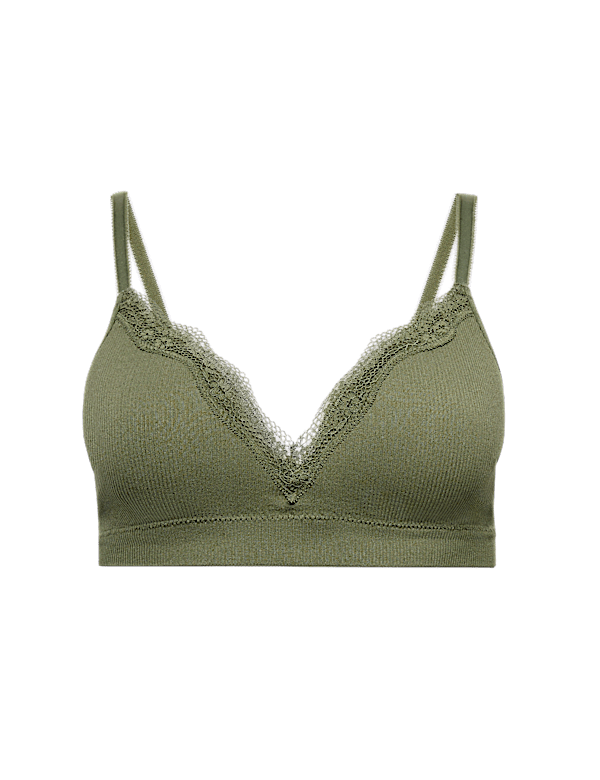 Jasmine Lace Seamfree Non Wired Plunge Bra A-E