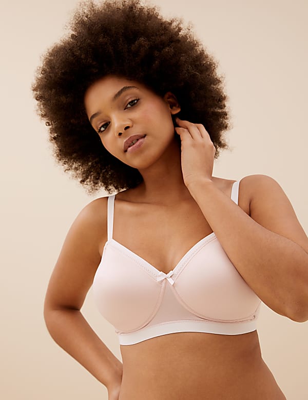 Pink t shirt bras clearance