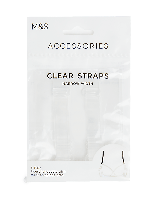 Detachable Clear Bra Straps-Standard Width