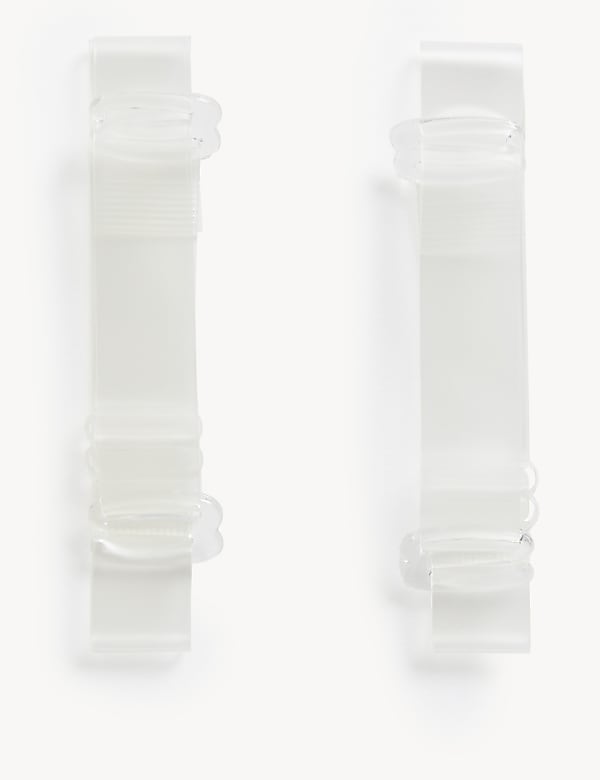 Detachable Clear Bra Straps - Wider Width