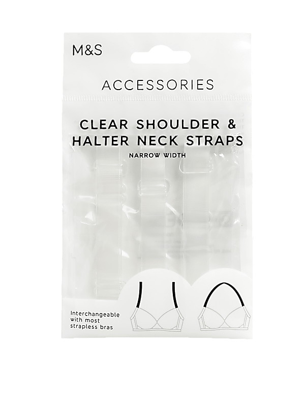 Clear Narrow Bra Straps
