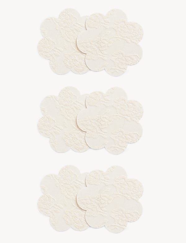 3pk Floral Nipple Covers