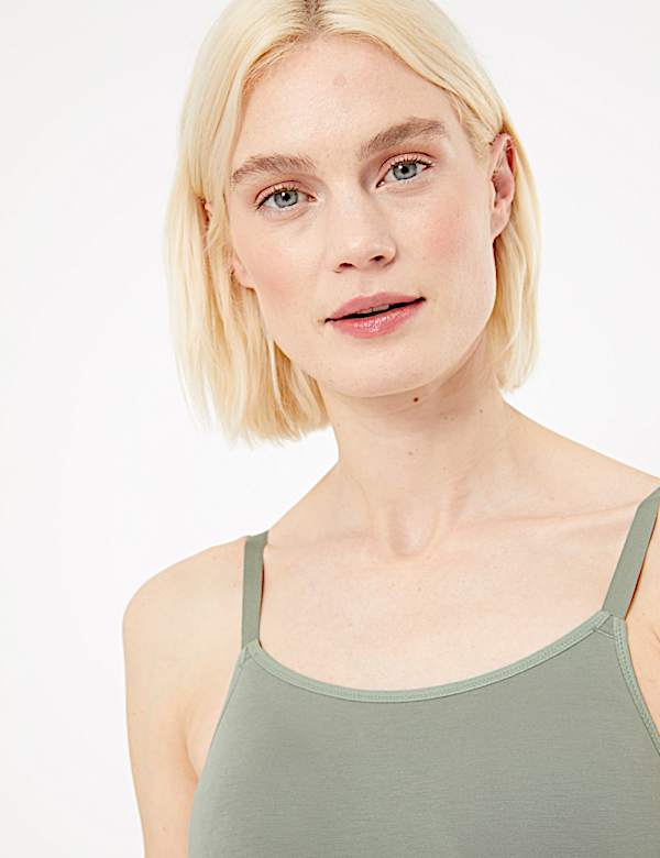 Flexifit&trade; Cotton Rich Full Cup Cami Bra
