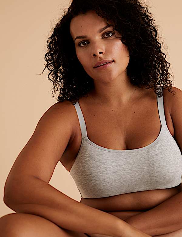 Flexifit&trade; Cotton Rich Full Cup Cami Bra