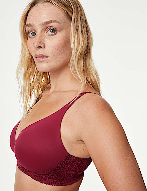 Body Soft&trade; Non Wired Plunge Bra A-E