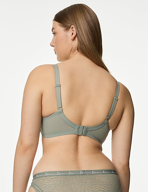 3pk Wired Full Cup Bras F-H