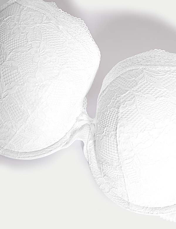 Jasmine Lace Wired Plunge Bra F-H