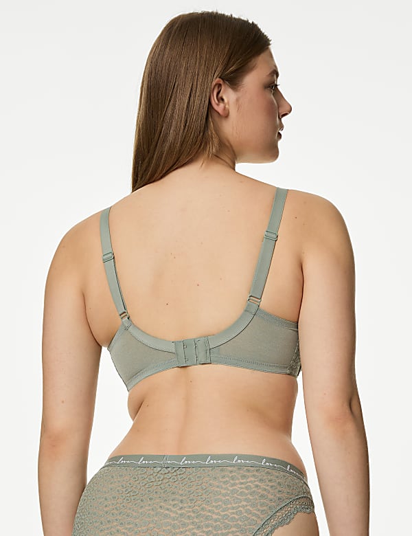 3pk Padded Wired Plunge Bras F-H
