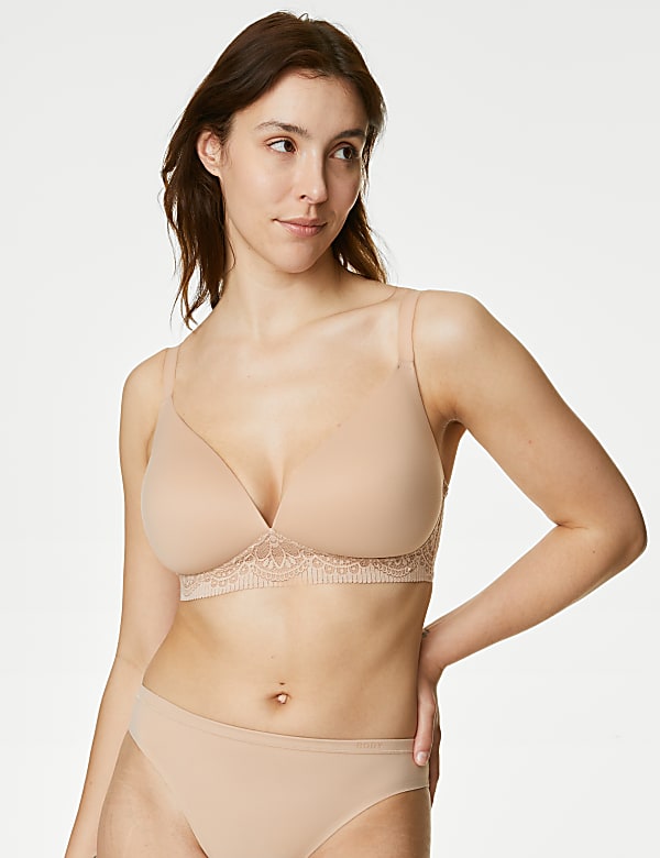 Body Soft™ Non Wired Plunge Bra F-H