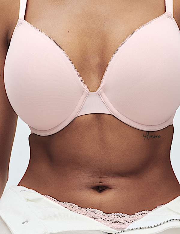 3 Pack Wired Plunge Bras (F-H) - CH