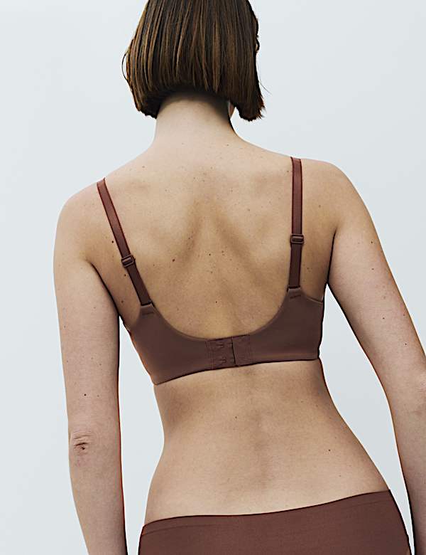 Body Invisibles&trade; Padded Wired Demi Cup Bra (F+)