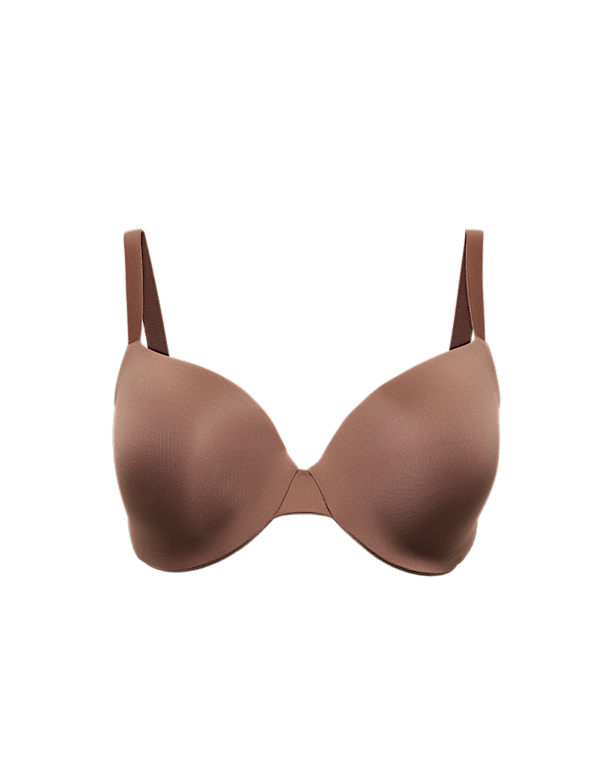 Body Invisibles&trade; Padded Wired Demi Cup Bra (F+)