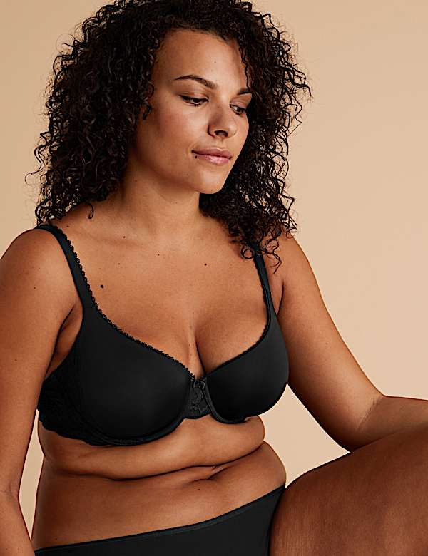 Perfect Fit Padded Full Cup T-Shirt Bra A-E