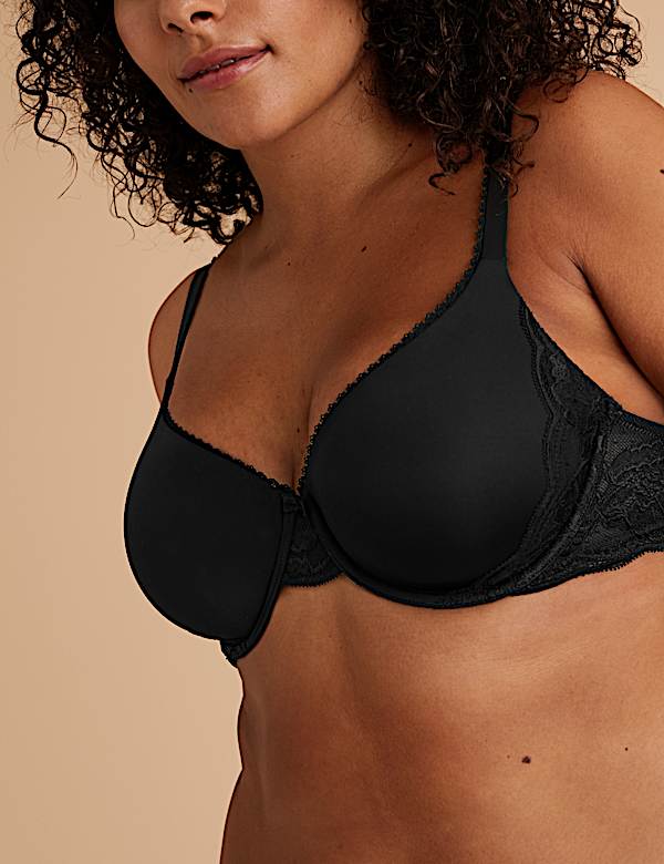 Perfect Fit Padded Full Cup T-Shirt Bra A-E