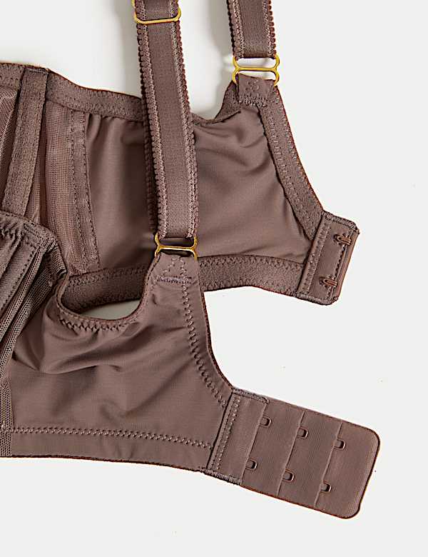 Amelia Lace Wired Full Cup Bra (F+)