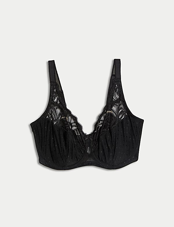 Amelia Lace Wired Full Cup Bra (F+) - PT