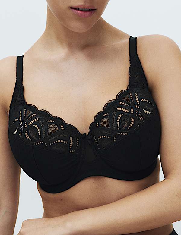 2 Pack Amelia Lace Wired Full Cup Bras (F-J) - IL