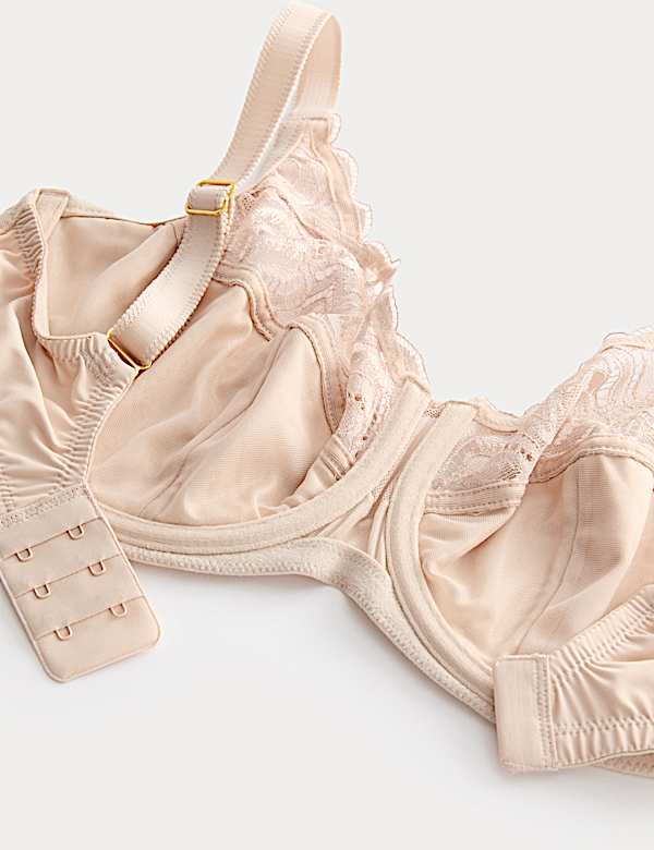 Amelia Lace Wired Full Cup Bra F-J