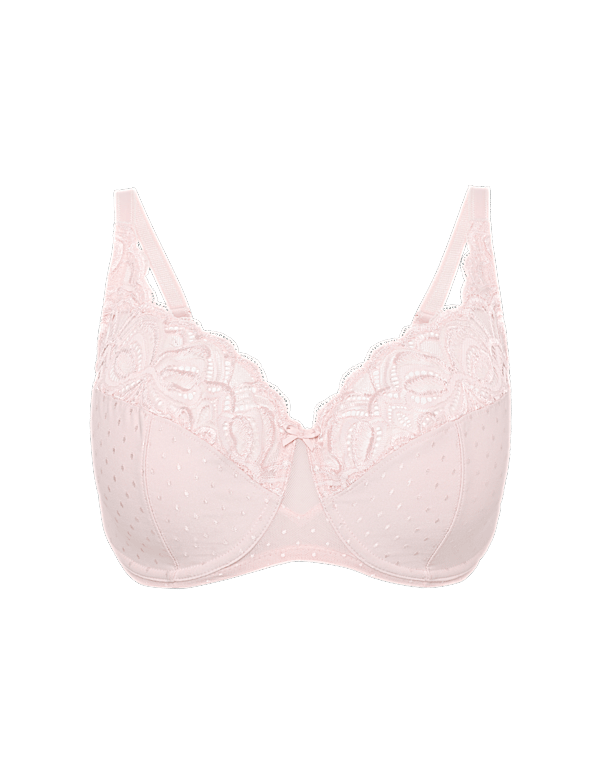 Amelia Lace Wired Full Cup Bra F-J