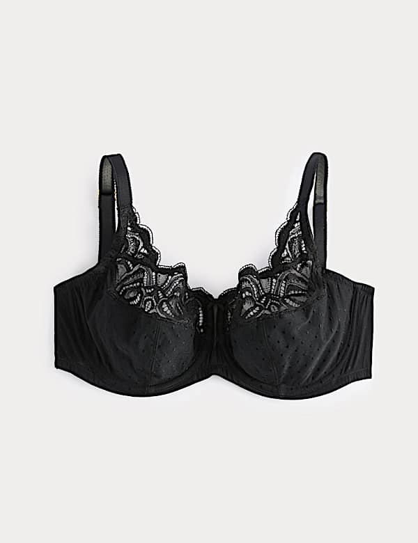 Amelia Lace Wired Full Cup Bra (F-J) - JP