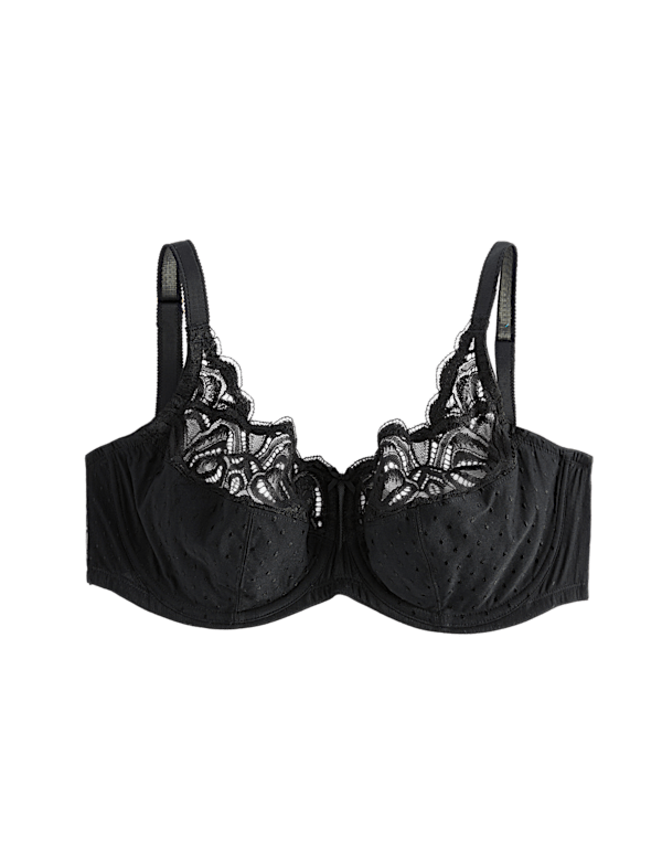 Amelia Lace Wired Full Cup Bra (F-J)