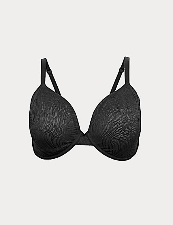 Body Lace Wired Demi Cup Bra (F+)