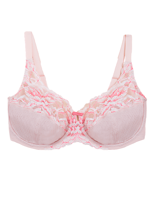 Wild Blooms Wired Full Cup Bra F-H
