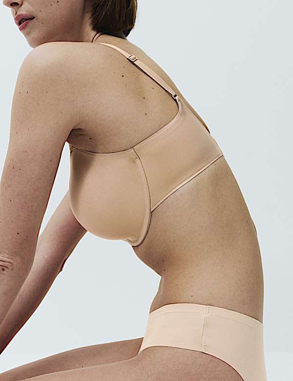 Body Invisibles&trade; Non-Padded Wired Demi Cup Bra F+ - PT