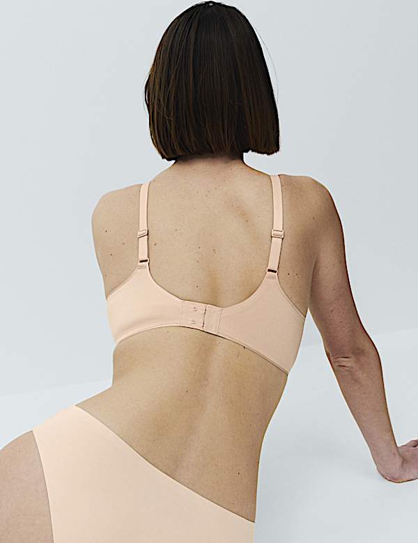 Body Invisibles&trade; Non-Padded Wired Demi Cup Bra F+ - PT