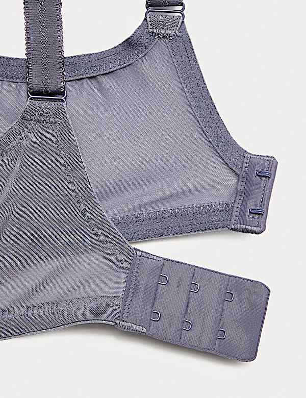 Mesh Wired Extra Support Bra (F-J)