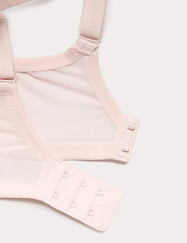 Mesh Wired Extra Support Bra (F-J)