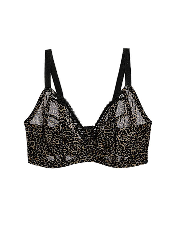 Mesh Wired Extra Support Bra F-J