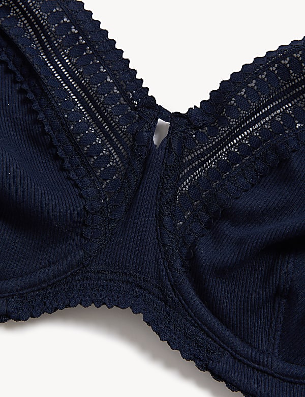 Anise Lace Wired Balcony Bra F-H