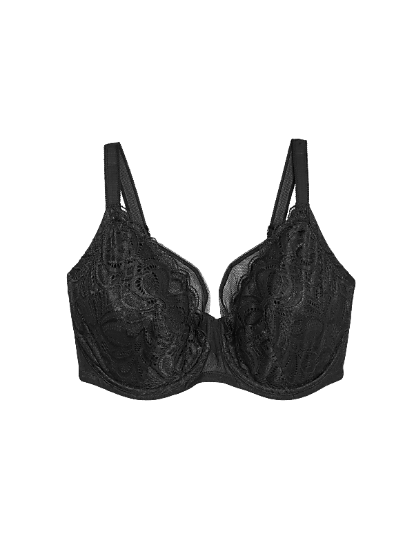 Amelia Lace Natural Lift Wired Full Cup Bra (F+)