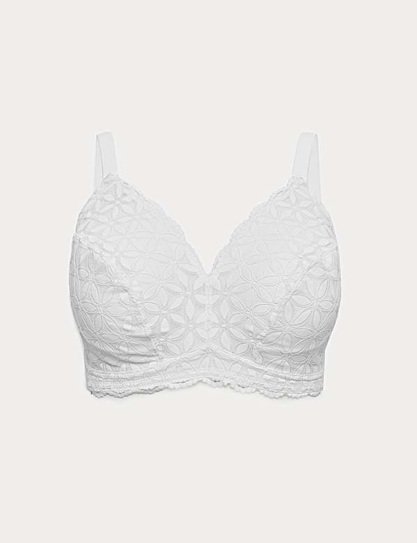 Lace Non-Padded Bralette F-H - CA