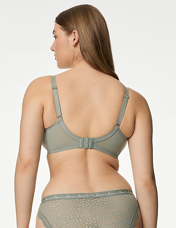 3pk Wired Full Cup Bras F-H