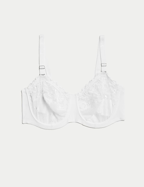 Embrace Embroidered Wired Strapless Bra F-H - VN