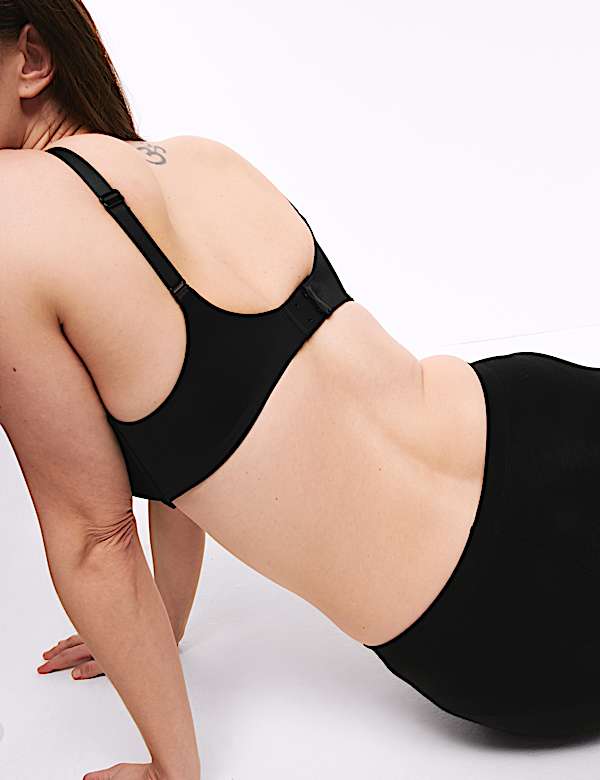 Pack de 3 sujetadores escotados con aro (para copa F-H) - US