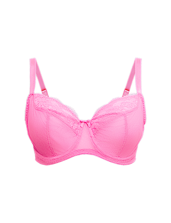 Jasmine Lace Wired Balcony Bra F-H