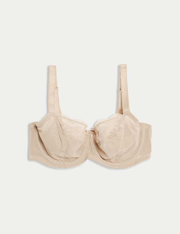 Jasmine Lace Wired Balcony Bra (F-H) - ES