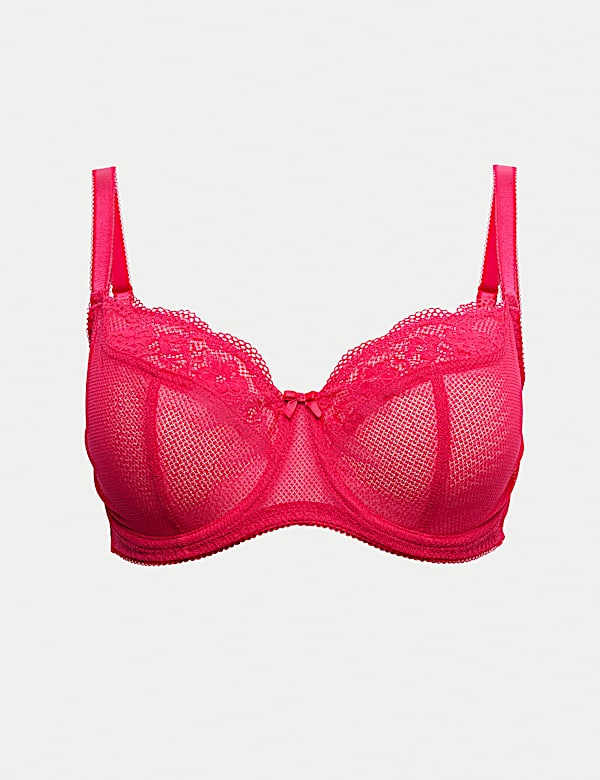 Jasmine Lace Wired Balcony Bra (F-H) - CA